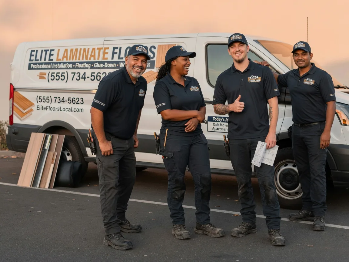 Laminate flooring installation company in Varina, IA